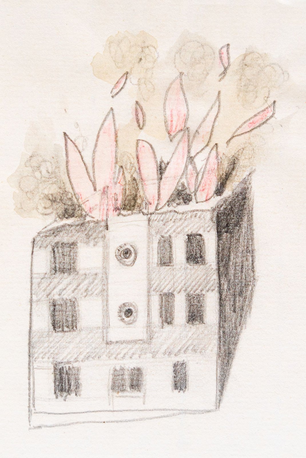 Banu Birecikligil, »Brennendes Haus 1«
